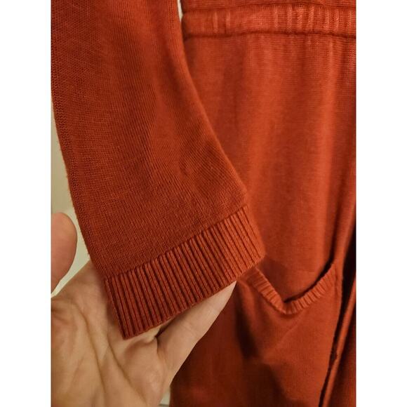 Torrid Plus Size Hooded Long Sleeve Tie Front Cardigan - Picture 7 of 9